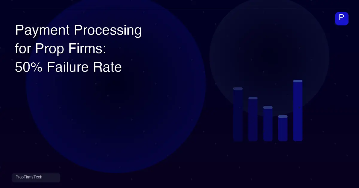 Payment Processing for Prop Firms: Solving the 50% Failure Rate Problem