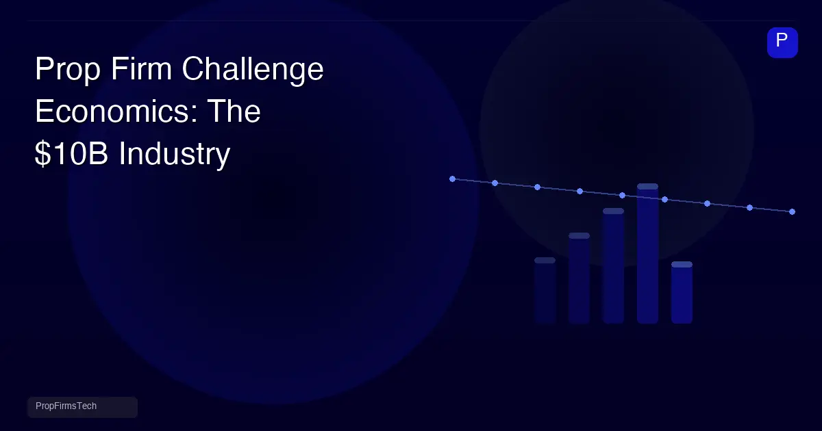 Prop Firm Challenge Economics: The Unit Economics Behind the $10B Industry