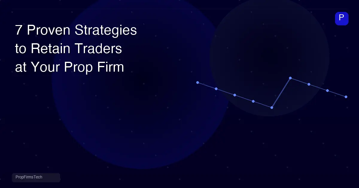 7 Proven Strategies to Retain Traders at Your Prop Firm